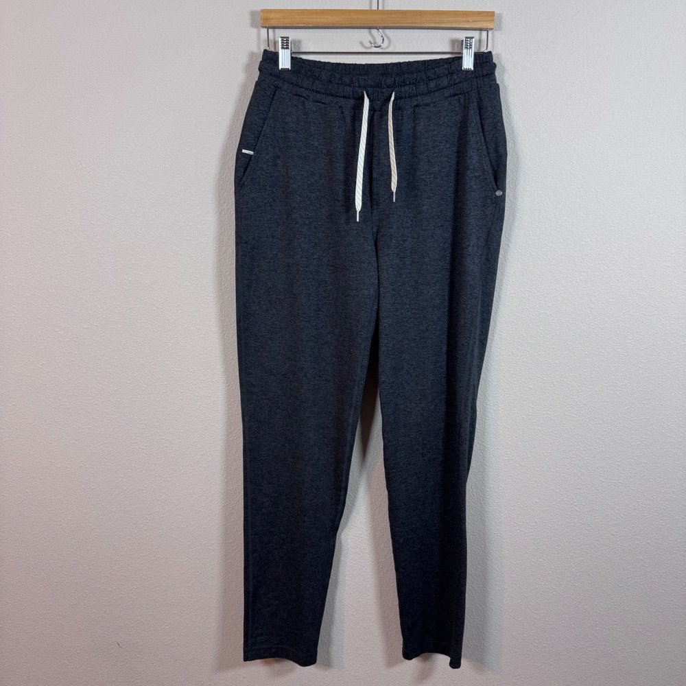Vuori Ponto Performance Pant Charcoal Heather Men's Straight Leg Medium Joggers